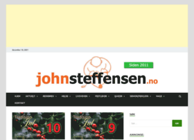Johnsteffensen.no thumbnail