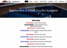 Joinsosca.org thumbnail