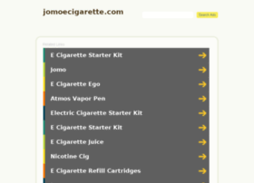 Jomoecigarette.com thumbnail