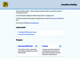 Jonathanhedley.com thumbnail
