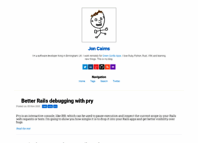 Joncairns.com thumbnail