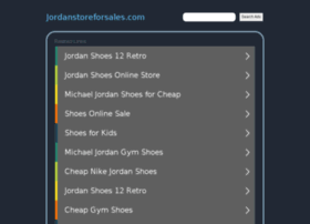 Jordanstoreforsales.com thumbnail