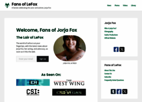 Jorjafox.net thumbnail