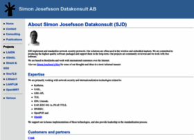 Josefsson.org thumbnail