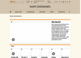 Josemariaescriva.info thumbnail