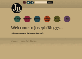 Josephbloggs.com thumbnail