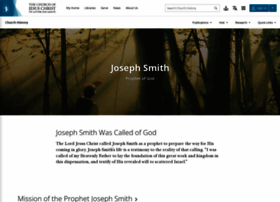 Josephsmith.net thumbnail