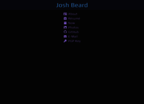 Joshbeard.me thumbnail