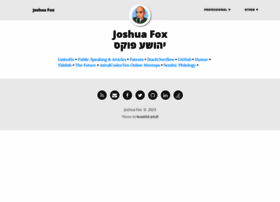 Joshuafox.com thumbnail