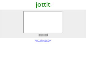 Jottit.com thumbnail