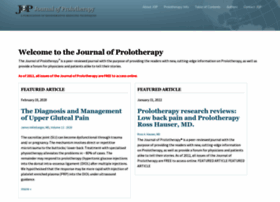 Journalofprolotherapy.com thumbnail