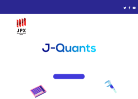 Jpx-jquants-info.com thumbnail