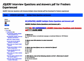 Jquery-interview-questions.blogspot.com thumbnail