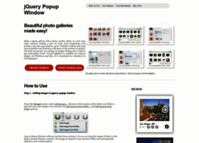 Jquerypopupwindow.com thumbnail