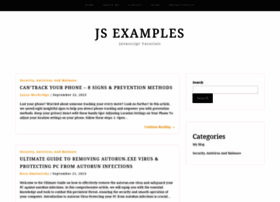Js-examples.com thumbnail