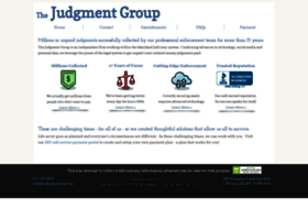 Judgmentgroup.com thumbnail