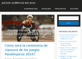 Juegosolimpicosrio2016.net thumbnail