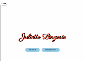 Juliette-lingerie.com thumbnail