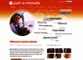 Just-a-minute.org thumbnail