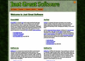 Just-great-software.com thumbnail
