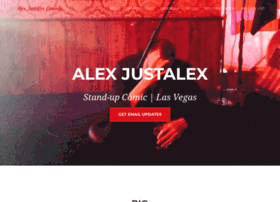 Justalexcomedy.com thumbnail