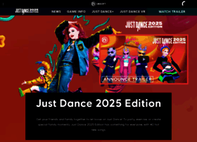 Justdance.com thumbnail