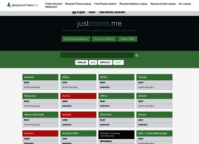 Justdelete.me thumbnail