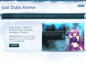 JustDubs - Watch Anime Online in High Quality