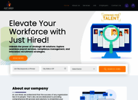 Justhired.co.in thumbnail