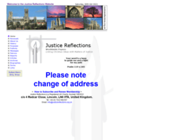 Justicereflections.org.uk thumbnail Justicereflections.org.uk thumbnail