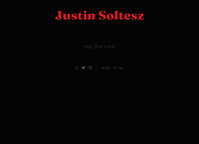 Justinsoltesz.com thumbnail