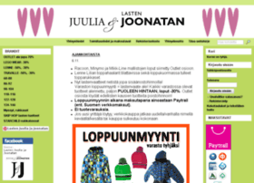 Juuliajajoonatan.fi thumbnail