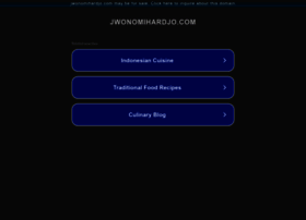 Jwonomihardjo.com thumbnail
