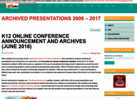 K12onlineconference.org thumbnail