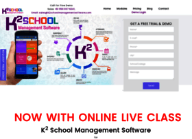 K2schoolmanagementsoftware.com thumbnail