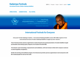 Kadampafestivals.org thumbnail