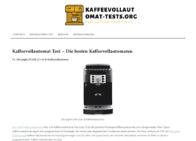 Kaffeevollautomat-tests.org thumbnail