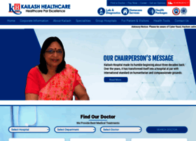 Kailashhealthcare.com thumbnail