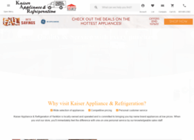 Kaiserappliance.com thumbnail