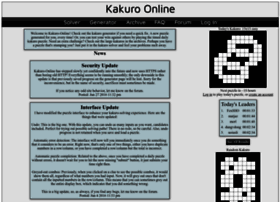 Kakuro-online.com thumbnail