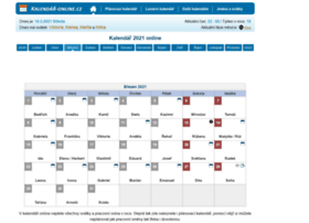 Kalendar-online.cz thumbnail Kalendar-online.cz thumbnail