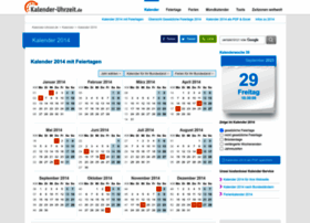 Kalender-2014.net thumbnail