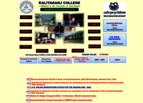Kaliyaganjcollege.ac.in thumbnail
