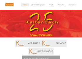 Kaltenbach-mode.de thumbnail Kaltenbach-mode.de thumbnail
