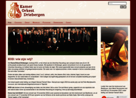 Kamerorkestdriebergen.nl thumbnail