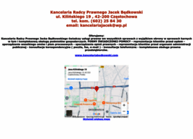 Kancelariabedkowski.pl thumbnail