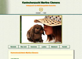 Kaninchenzucht-clemens.de thumbnail