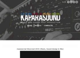 Kaparasound.com thumbnail