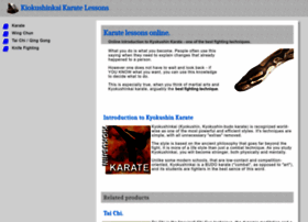 Karate.snowcron.com thumbnail