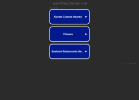 Karatebaltimore.com thumbnail